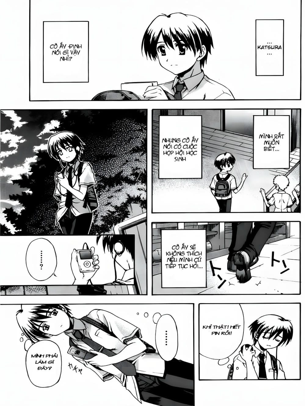 Truyện Tranh Học Đường - School Days trang 6