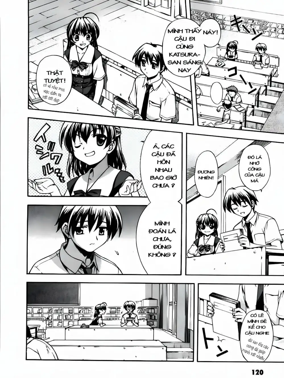 Truyện Tranh Học Đường - School Days trang 6