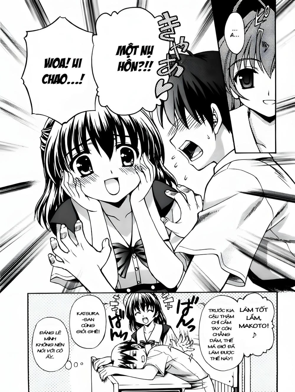 Truyện Tranh Học Đường - School Days trang 6