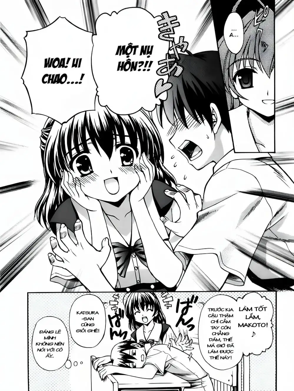 Truyện Tranh Học Đường - School Days trang 6