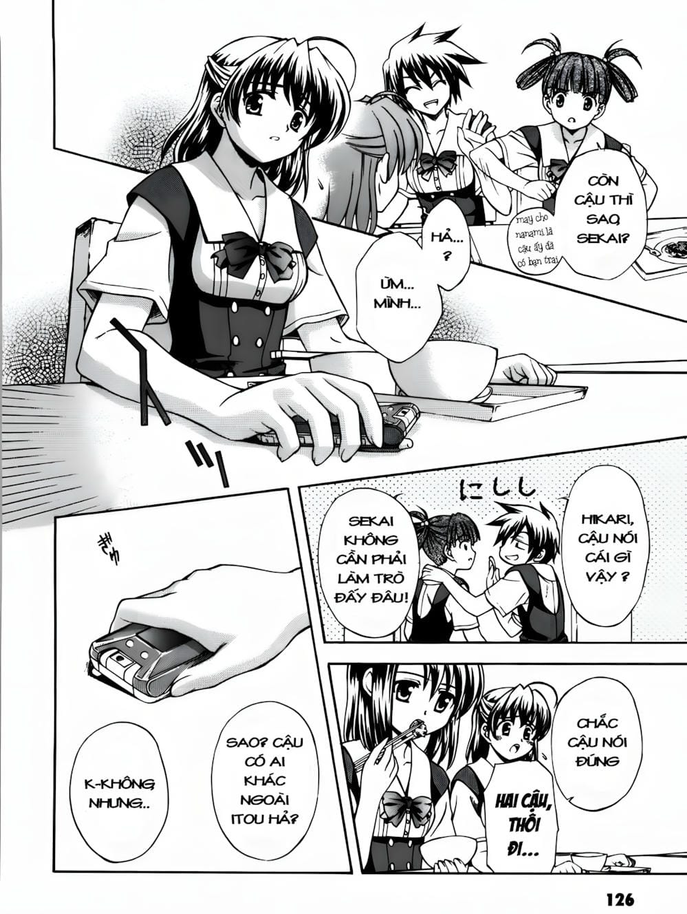 Truyện Tranh Học Đường - School Days trang 6