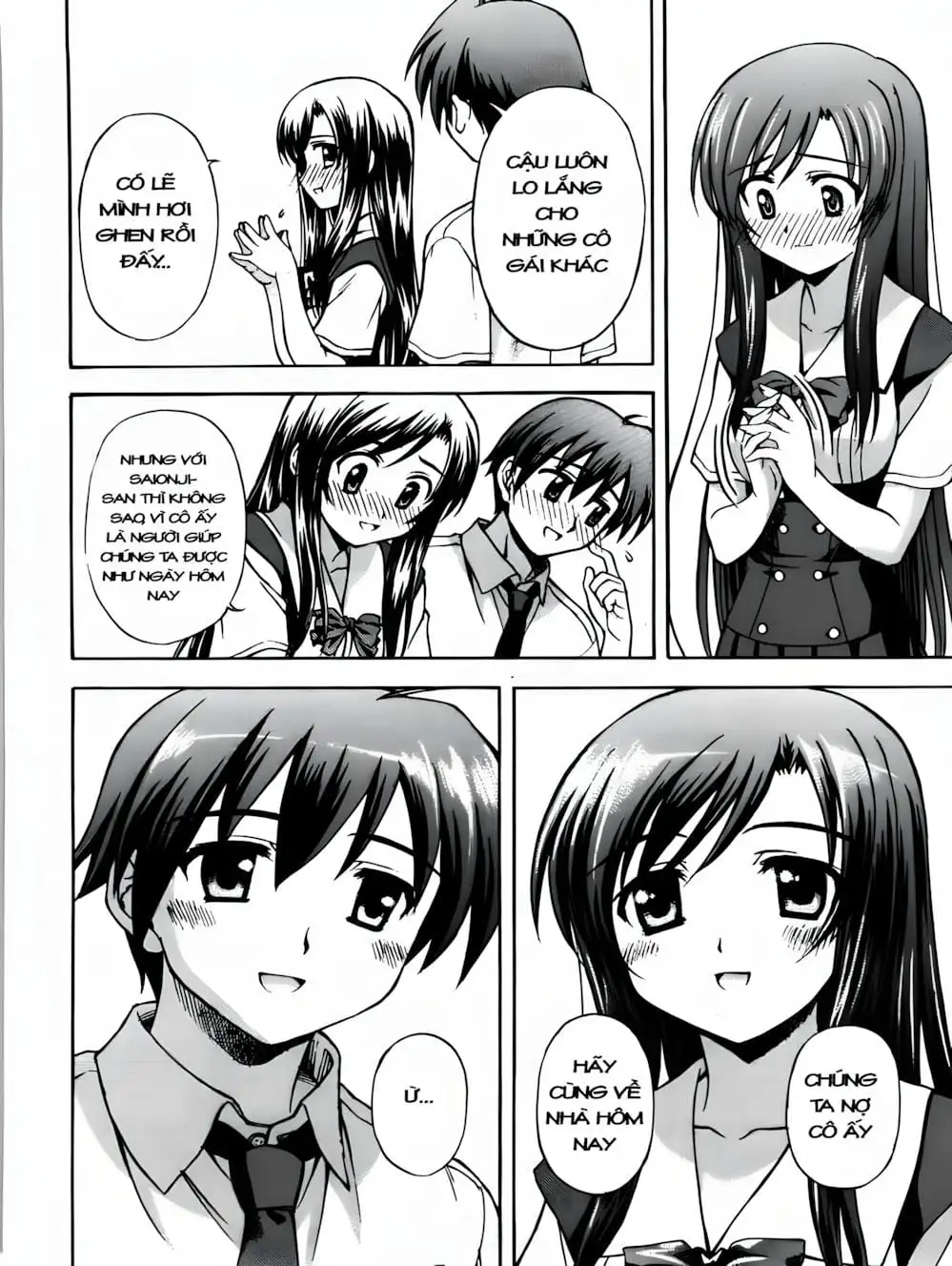 Truyện Tranh Học Đường - School Days trang 6