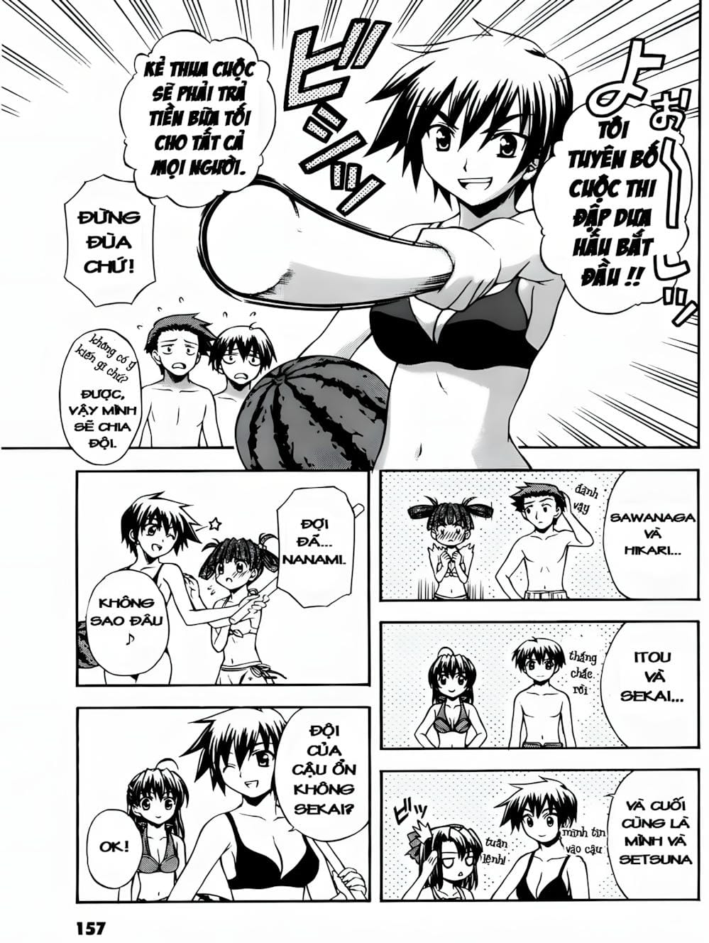 Truyện Tranh Học Đường - School Days trang 6