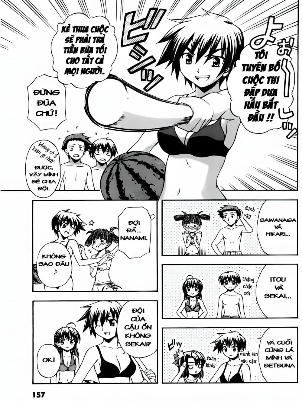 Truyện Tranh Học Đường - School Days trang 6