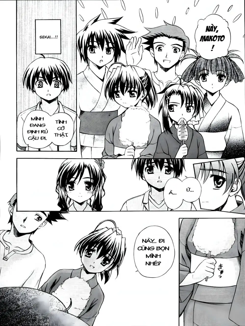 Truyện Tranh Học Đường - School Days trang 6