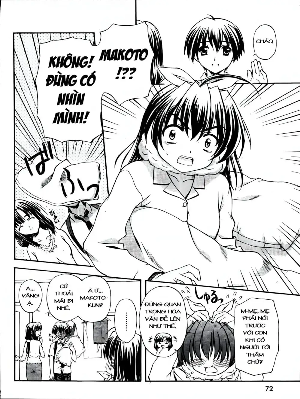 Truyện Tranh Học Đường - School Days trang 6