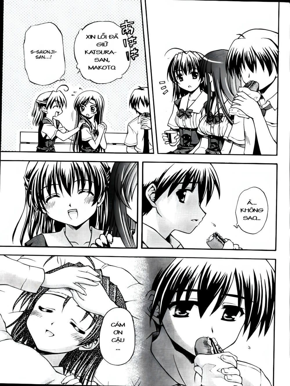 Truyện Tranh Học Đường - School Days trang 6