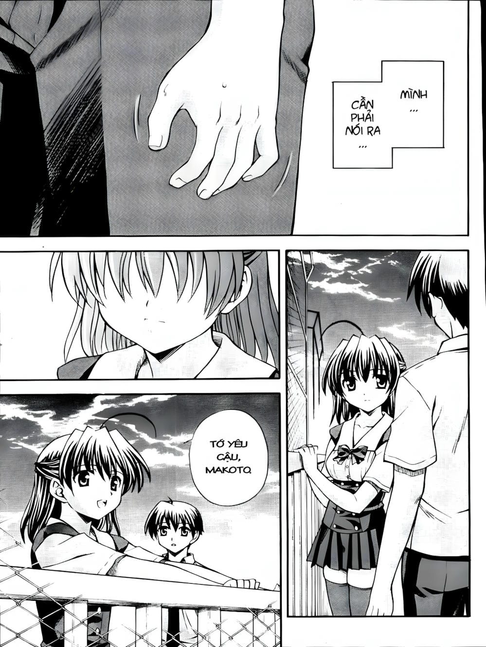 Truyện Tranh Học Đường - School Days trang 6