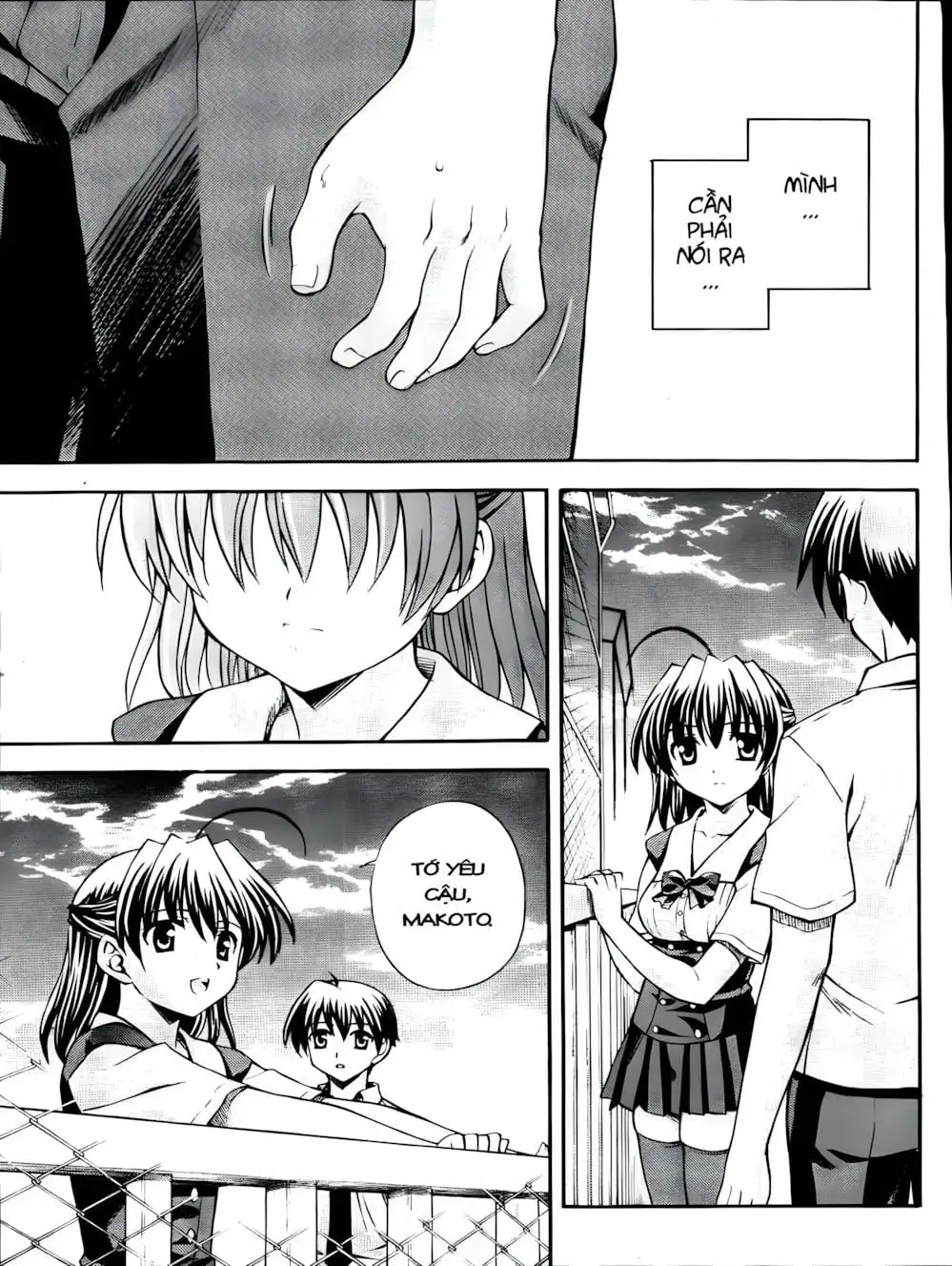 Truyện Tranh Học Đường - School Days trang 6