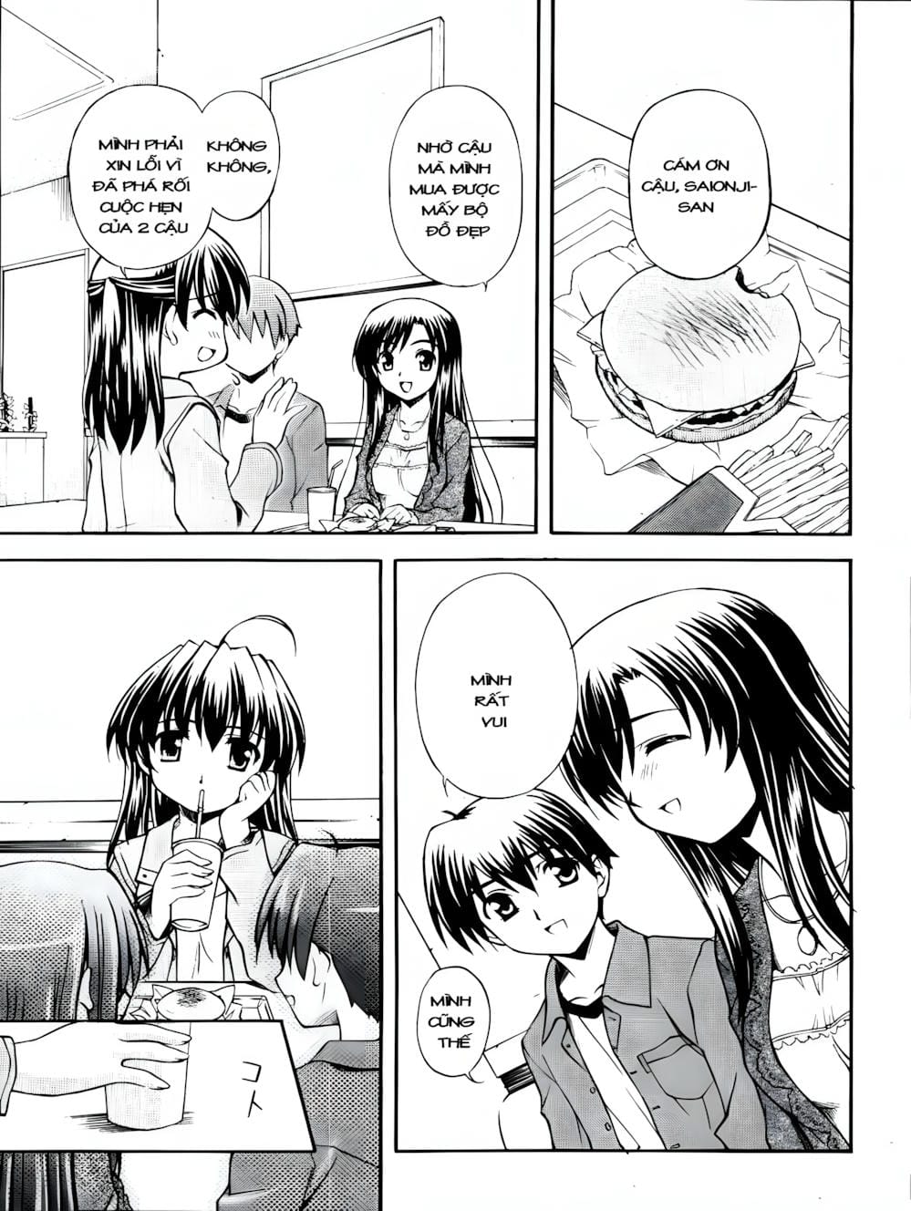 Truyện Tranh Học Đường - School Days trang 6