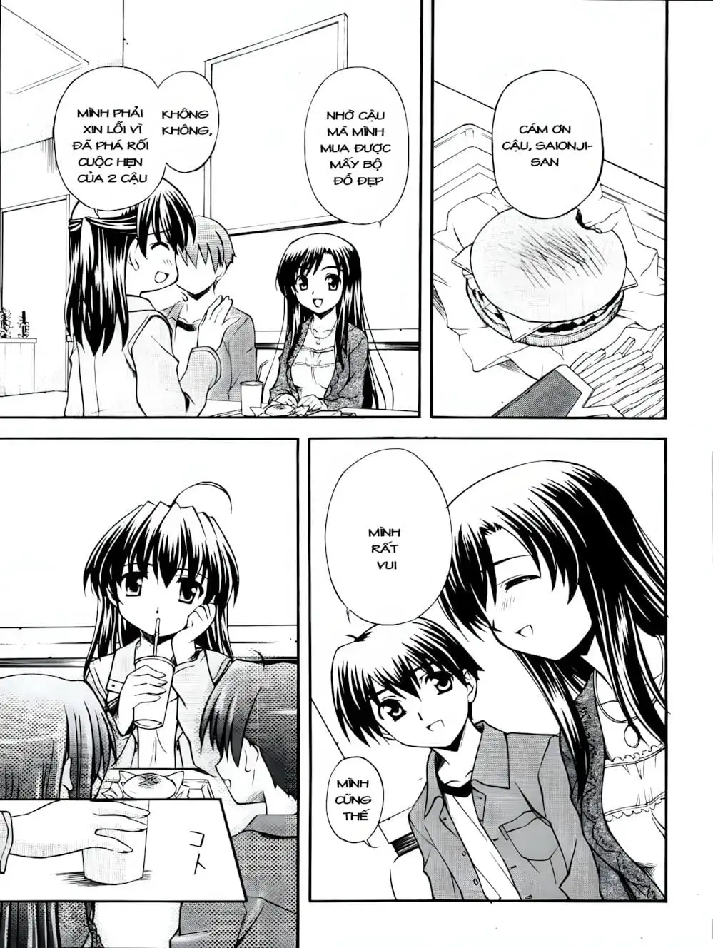 Truyện Tranh Học Đường - School Days trang 6