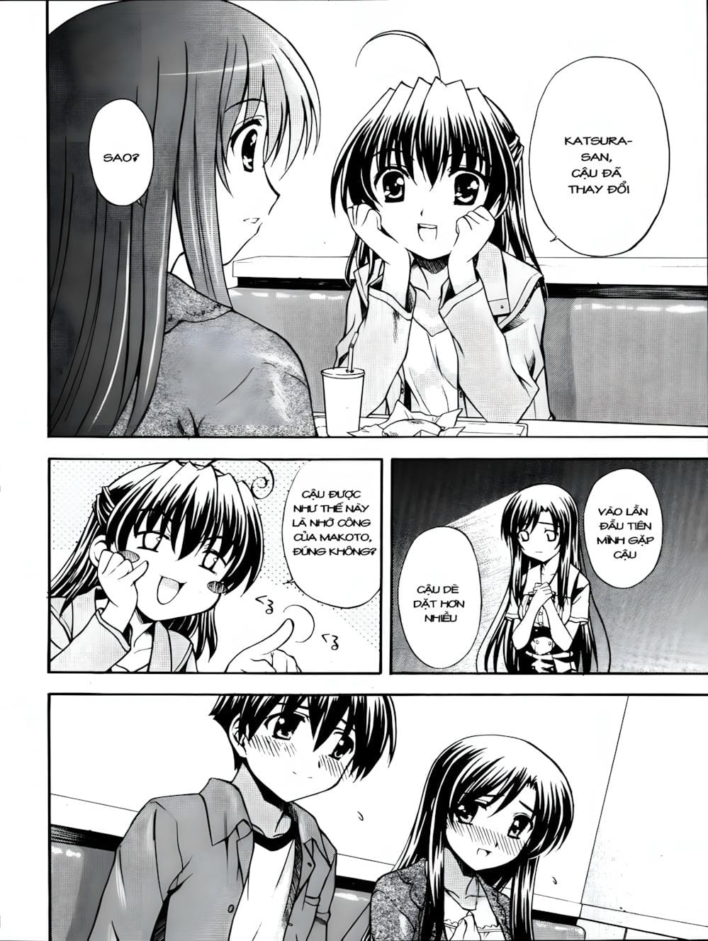 Truyện Tranh Học Đường - School Days trang 6