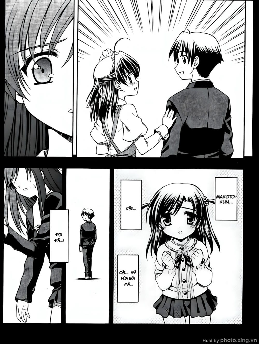 Truyện Tranh Học Đường - School Days trang 6