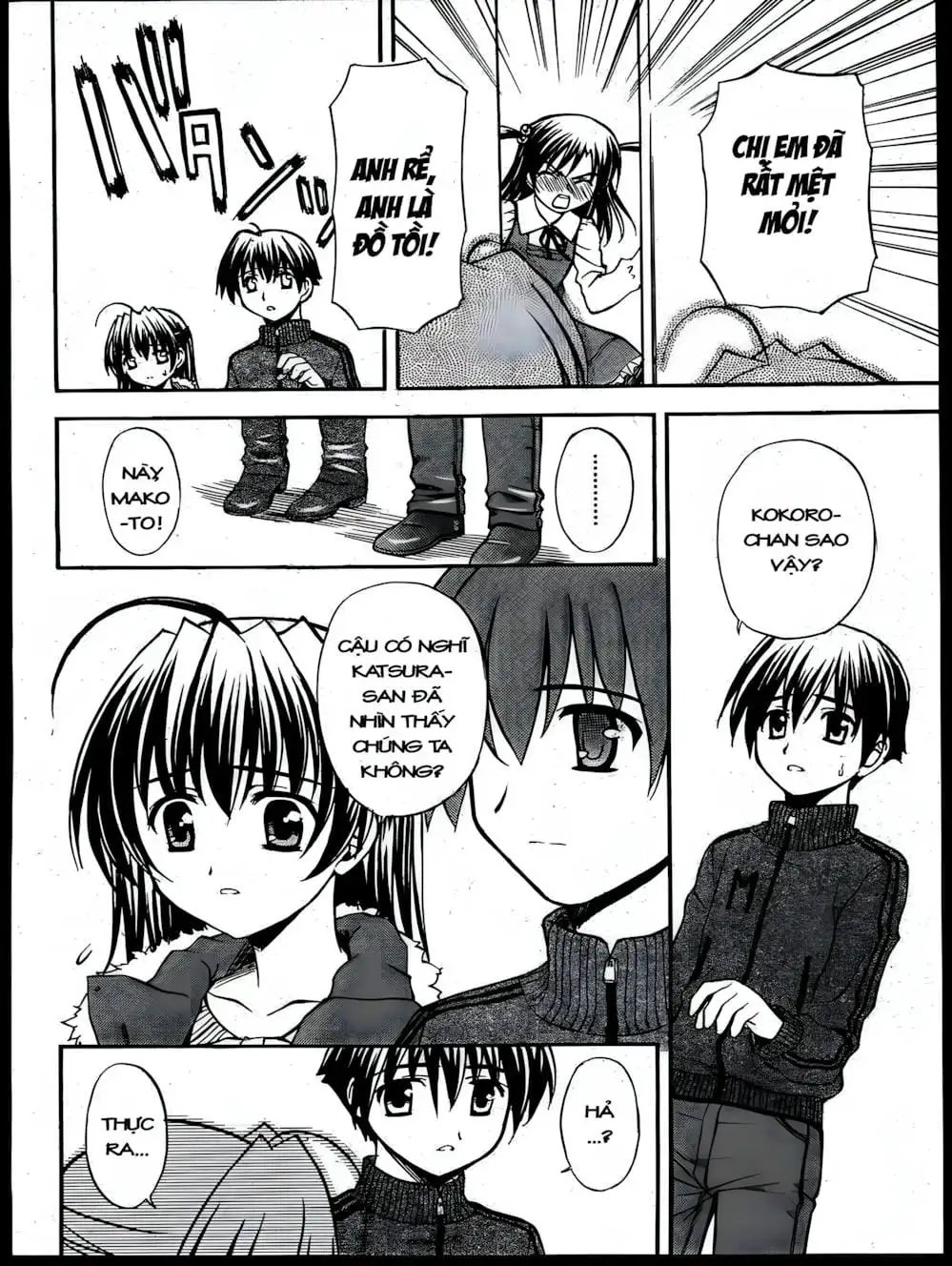 Truyện Tranh Học Đường - School Days trang 6