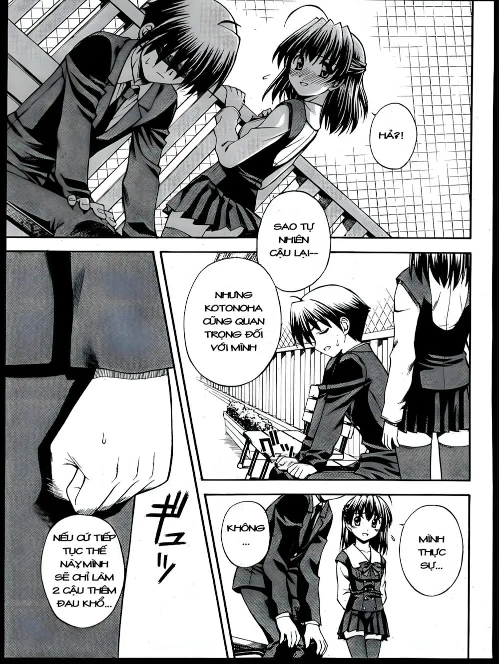 Truyện Tranh Học Đường - School Days trang 6