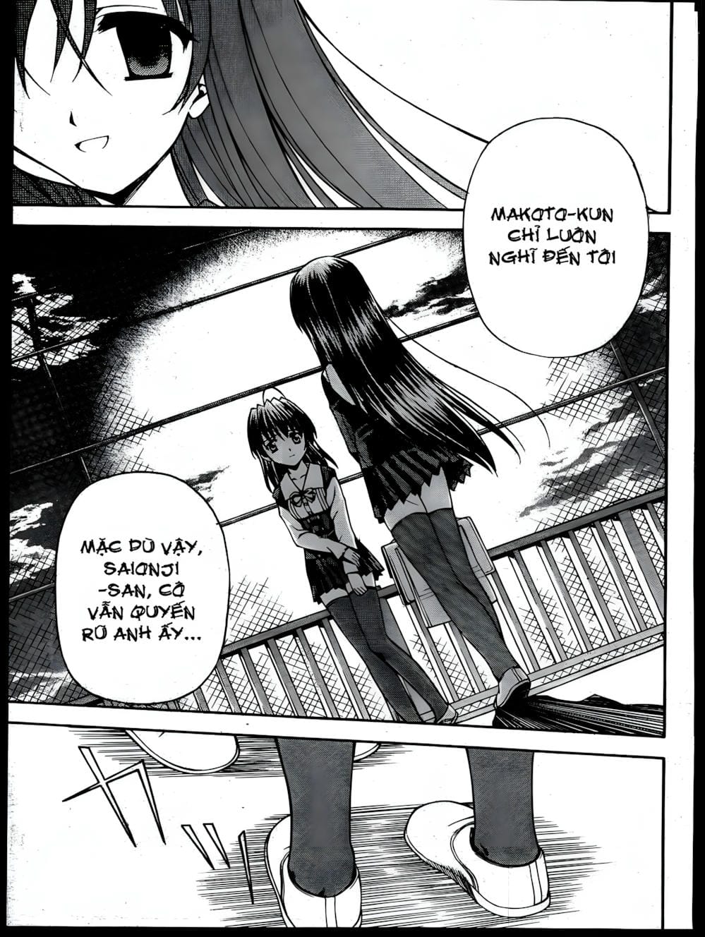 Truyện Tranh Học Đường - School Days trang 6