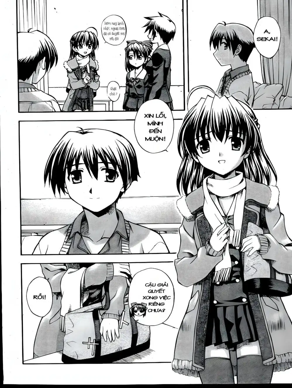 Truyện Tranh Học Đường - School Days trang 6