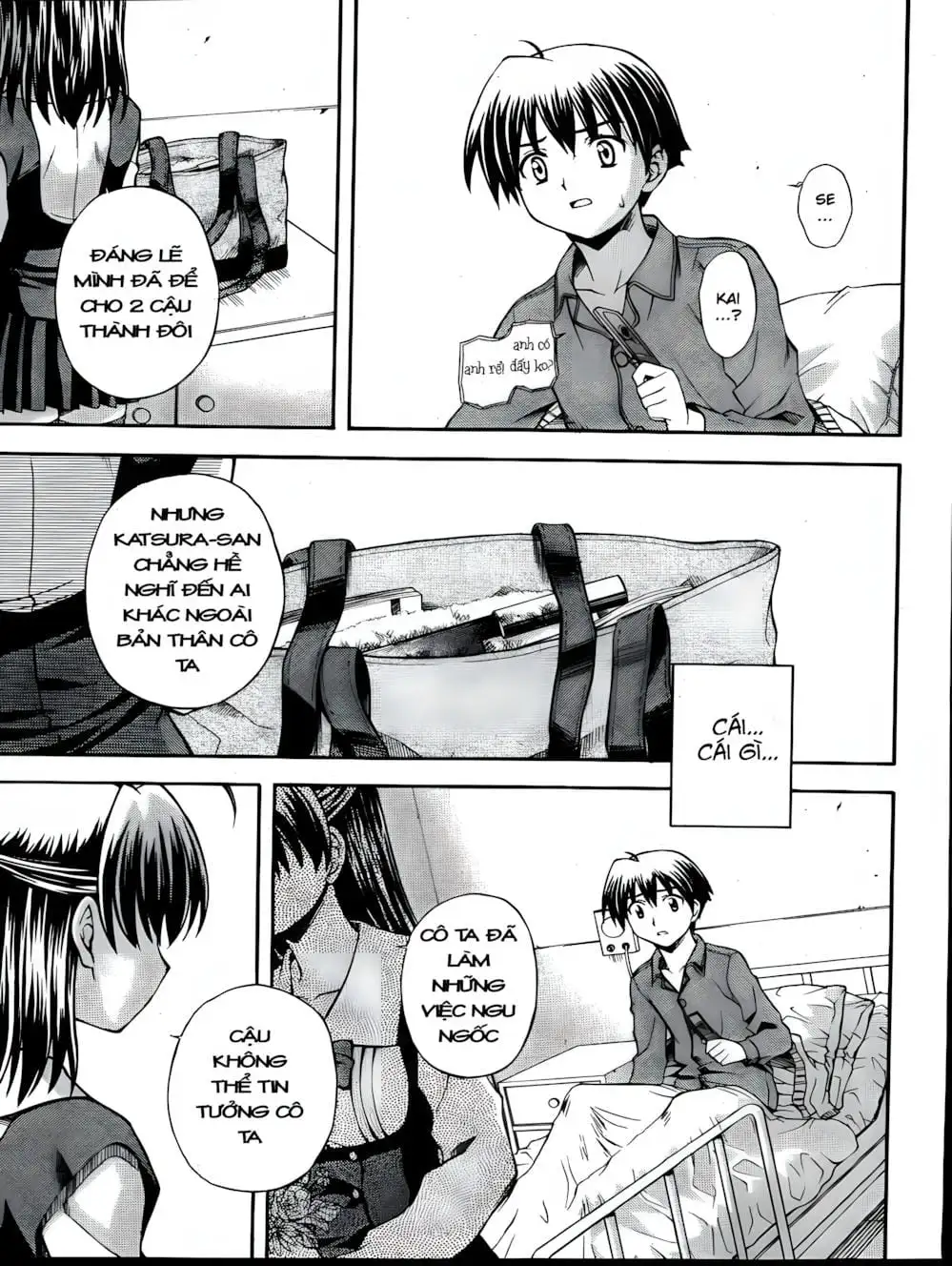 Truyện Tranh Học Đường - School Days trang 6