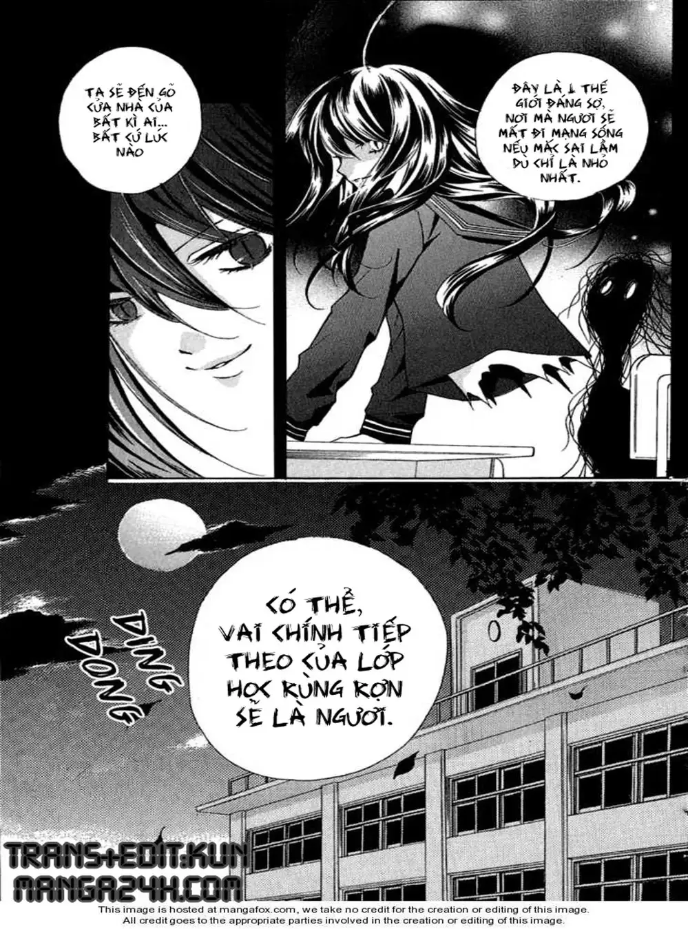 Truyện Tranh Lớp Học Rùng Rợn - Screaming Lesson trang 4