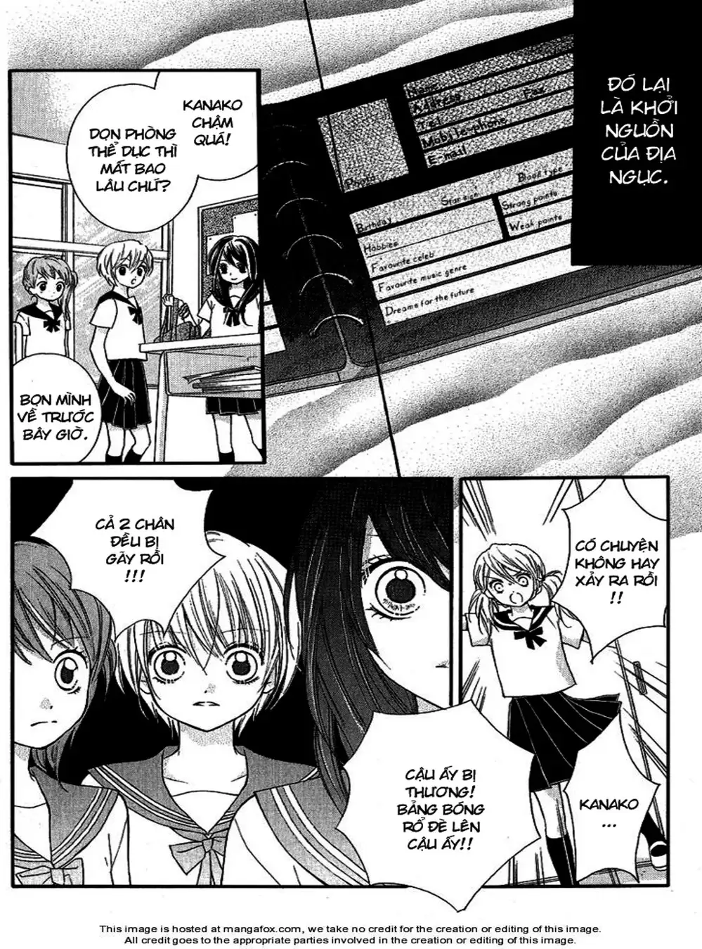 Truyện Tranh Lớp Học Rùng Rợn - Screaming Lesson trang 4