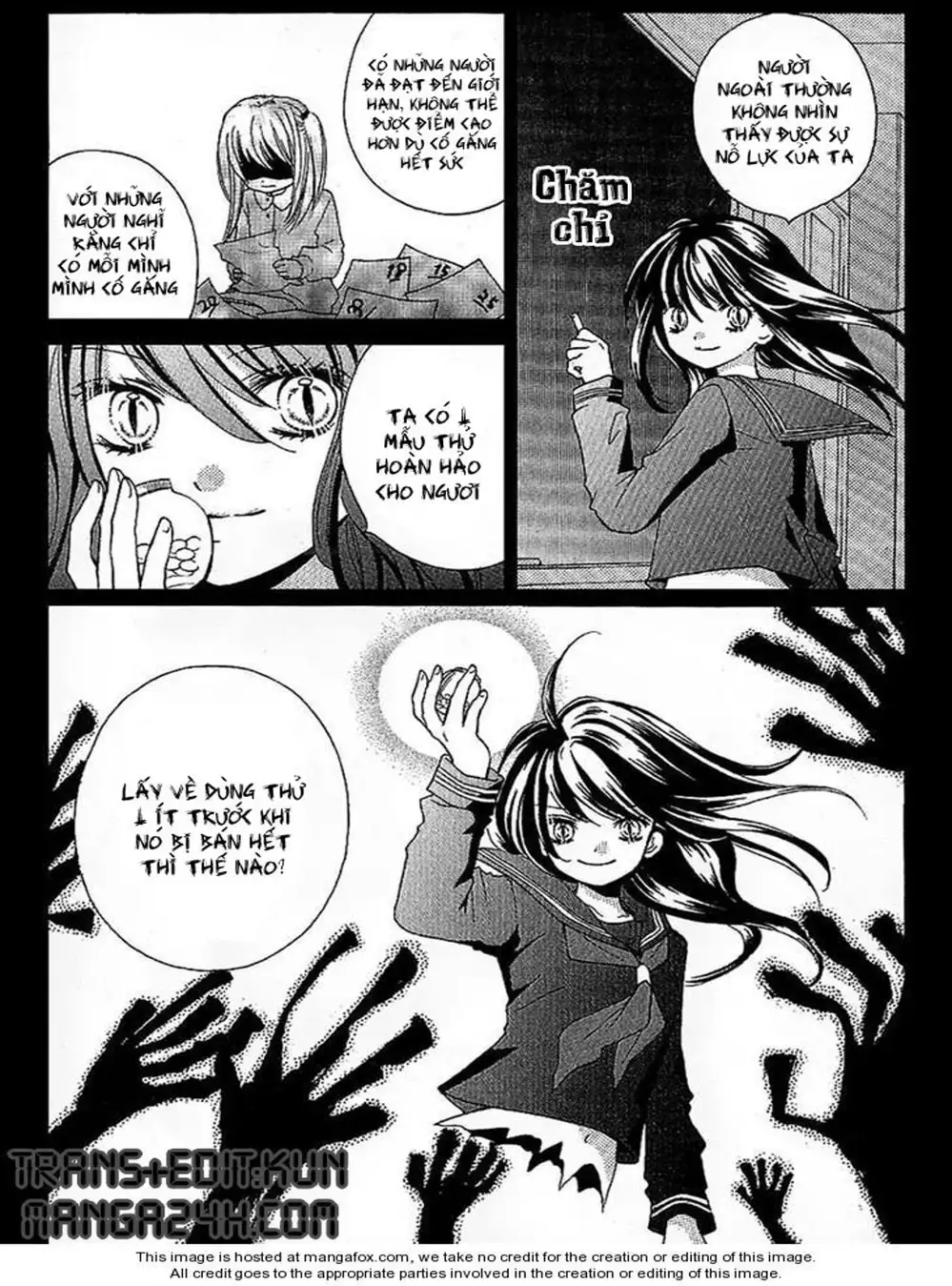 Truyện Tranh Lớp Học Rùng Rợn - Screaming Lesson trang 4