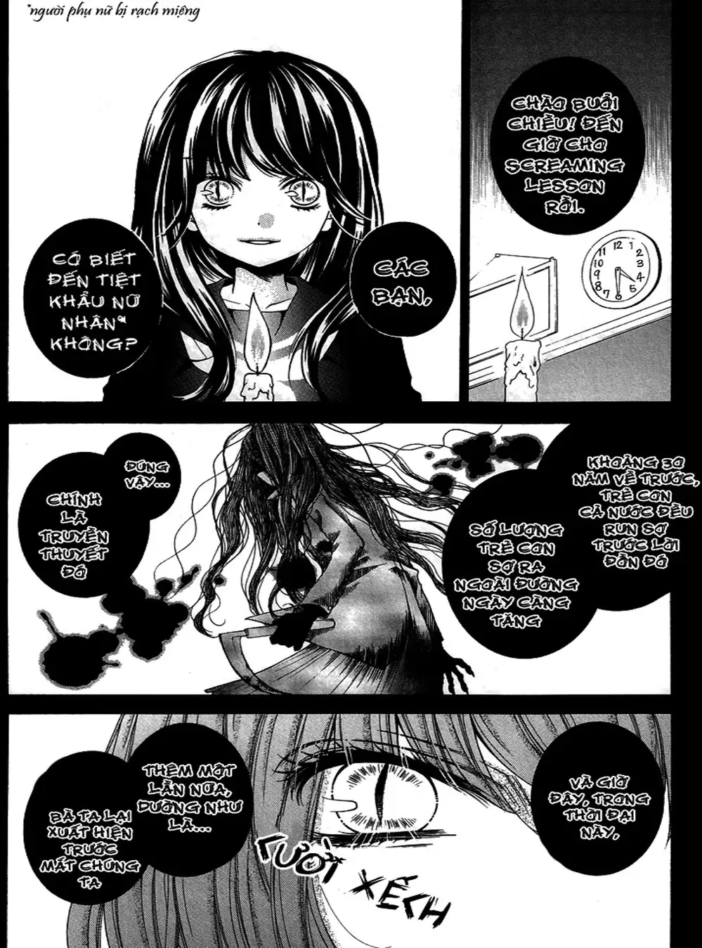 Truyện Tranh Lớp Học Rùng Rợn - Screaming Lesson trang 4