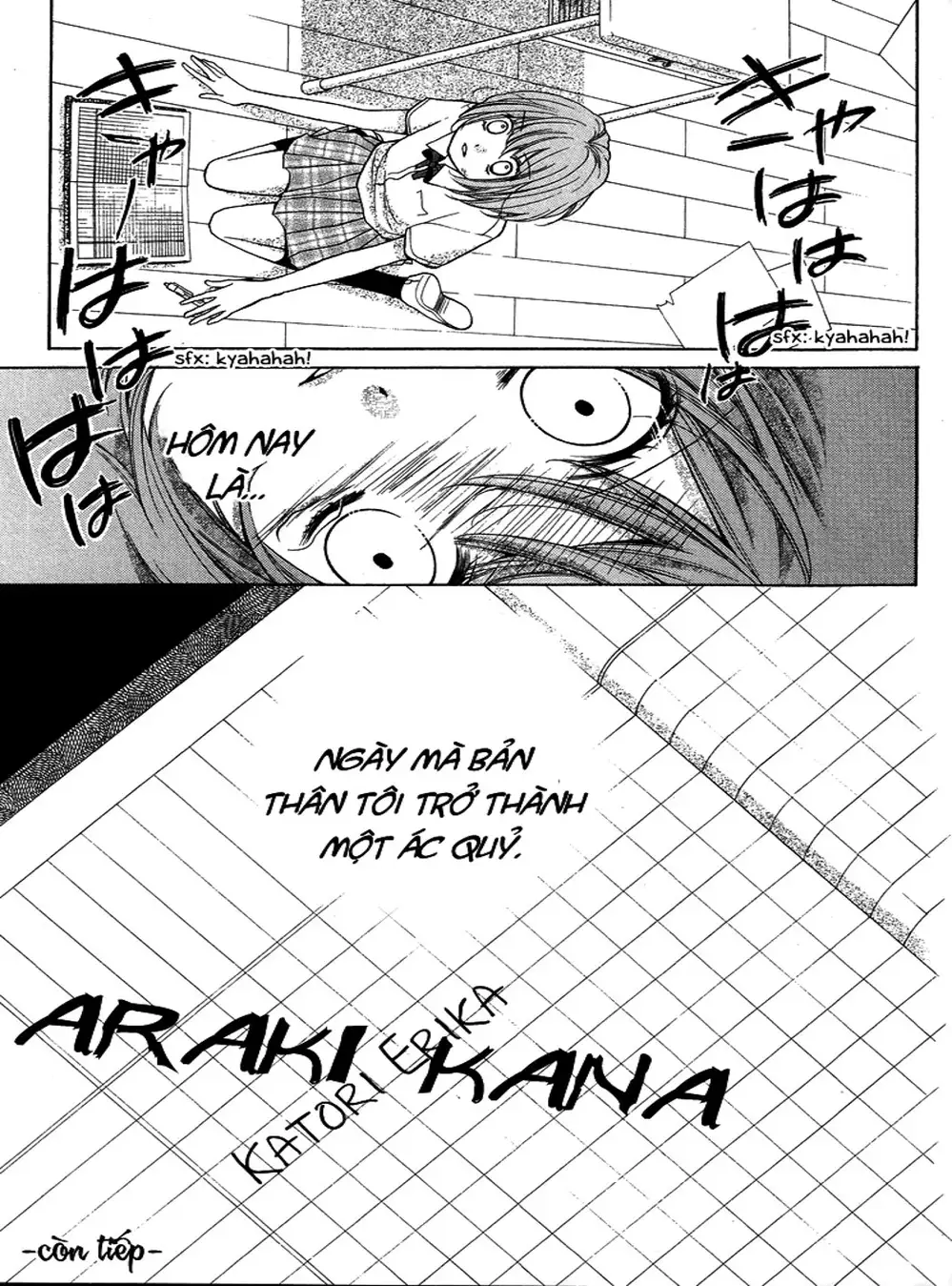 Truyện Tranh Lớp Học Rùng Rợn - Screaming Lesson trang 4