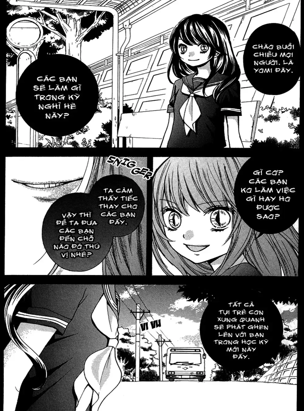 Truyện Tranh Lớp Học Rùng Rợn - Screaming Lesson trang 4