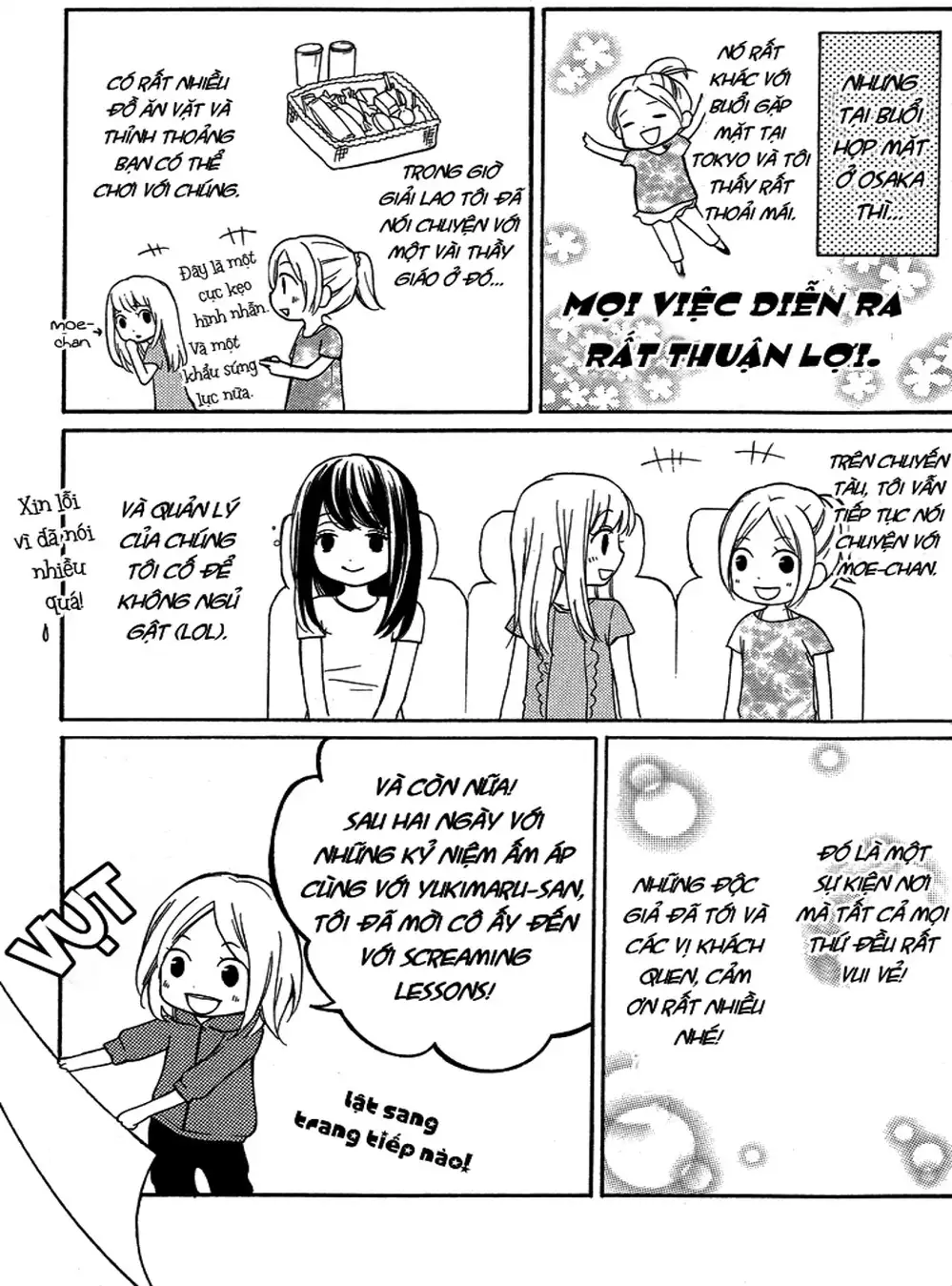 Truyện Tranh Lớp Học Rùng Rợn - Screaming Lesson trang 4