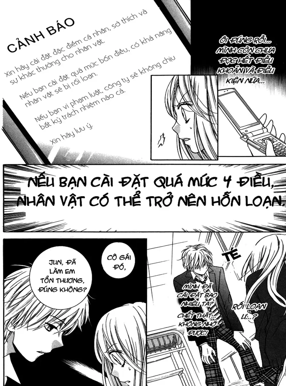 Truyện Tranh Lớp Học Rùng Rợn - Screaming Lesson trang 4