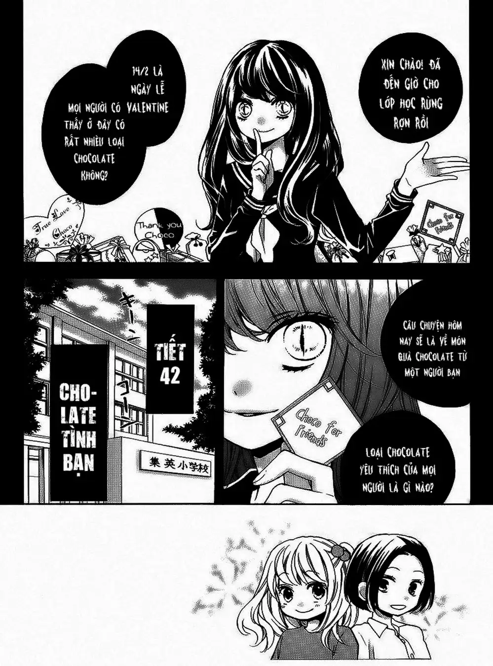 Truyện Tranh Lớp Học Rùng Rợn - Screaming Lesson trang 4