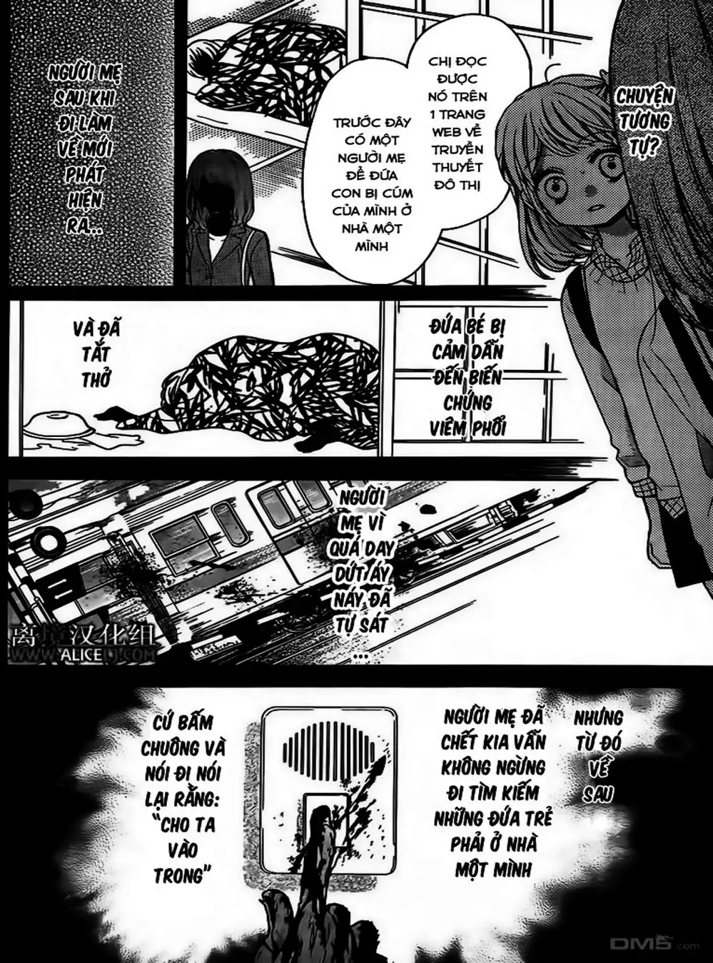 Truyện Tranh Lớp Học Rùng Rợn - Screaming Lesson trang 4