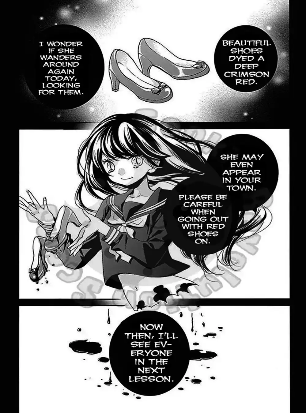 Truyện Tranh Lớp Học Rùng Rợn - Screaming Lesson trang 4