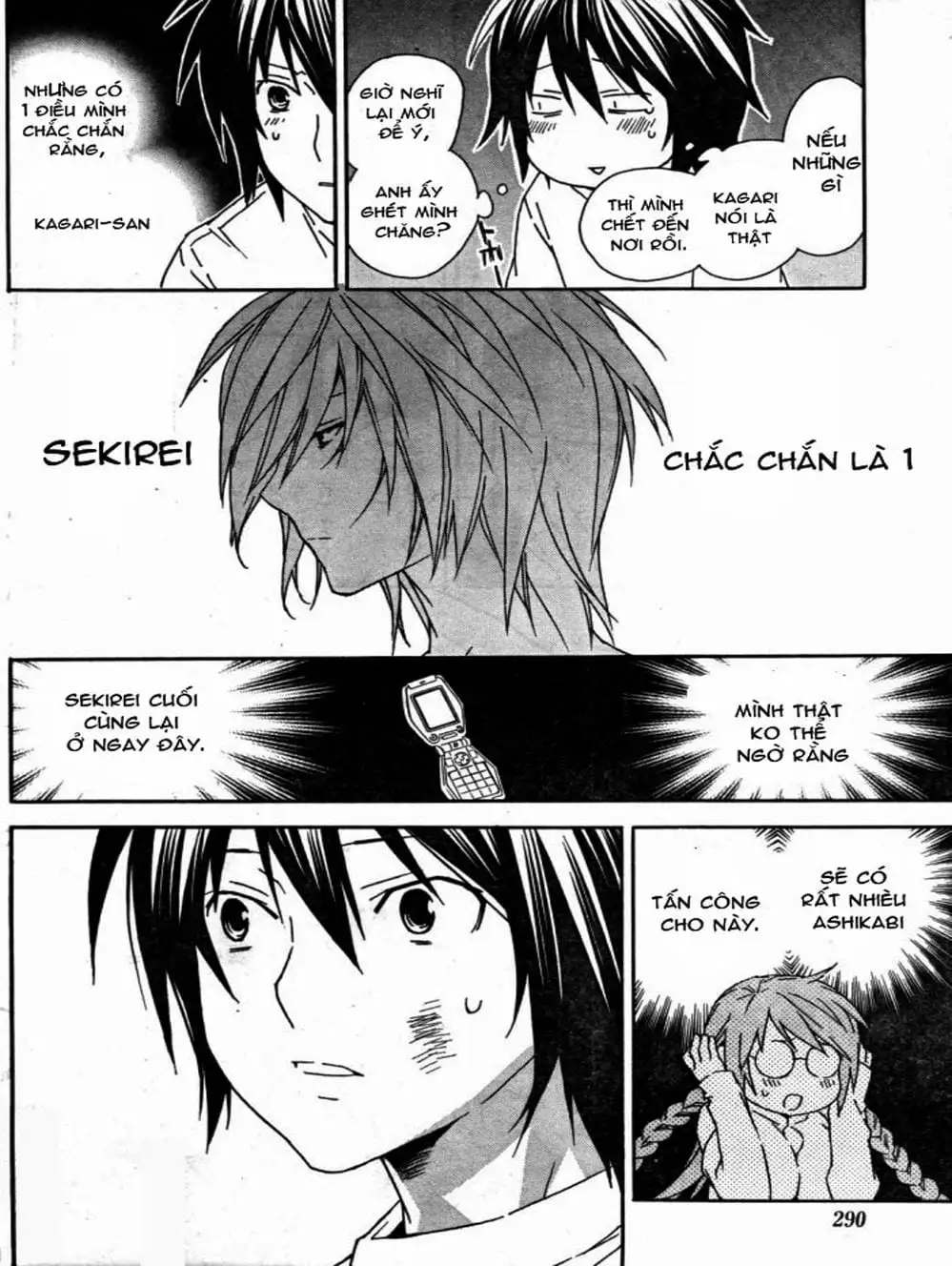 Truyện Tranh Sekirei trang 7