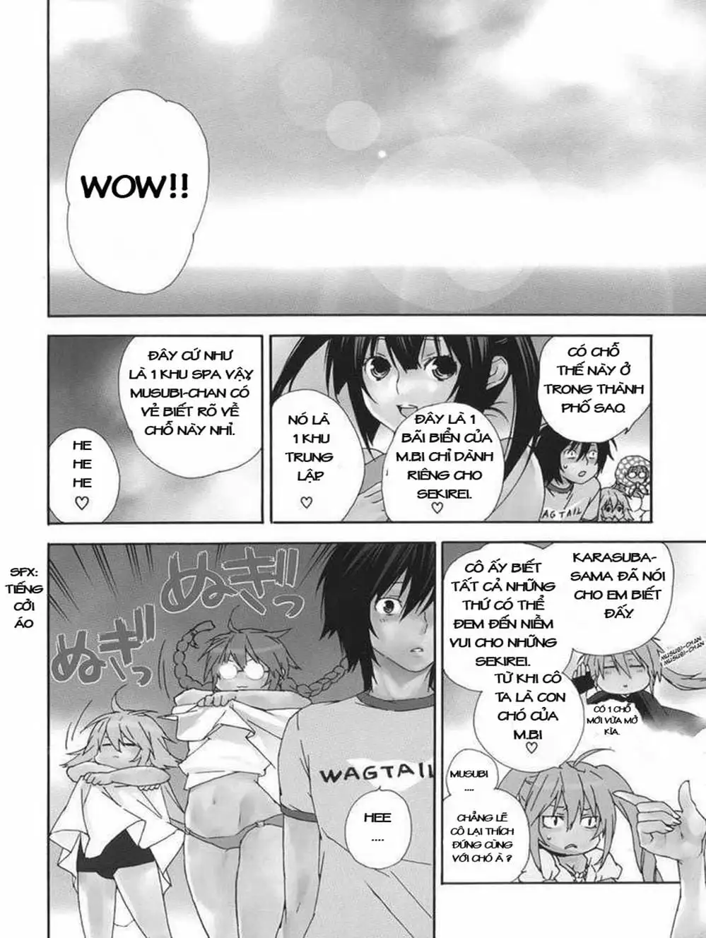 Truyện Tranh Sekirei trang 7