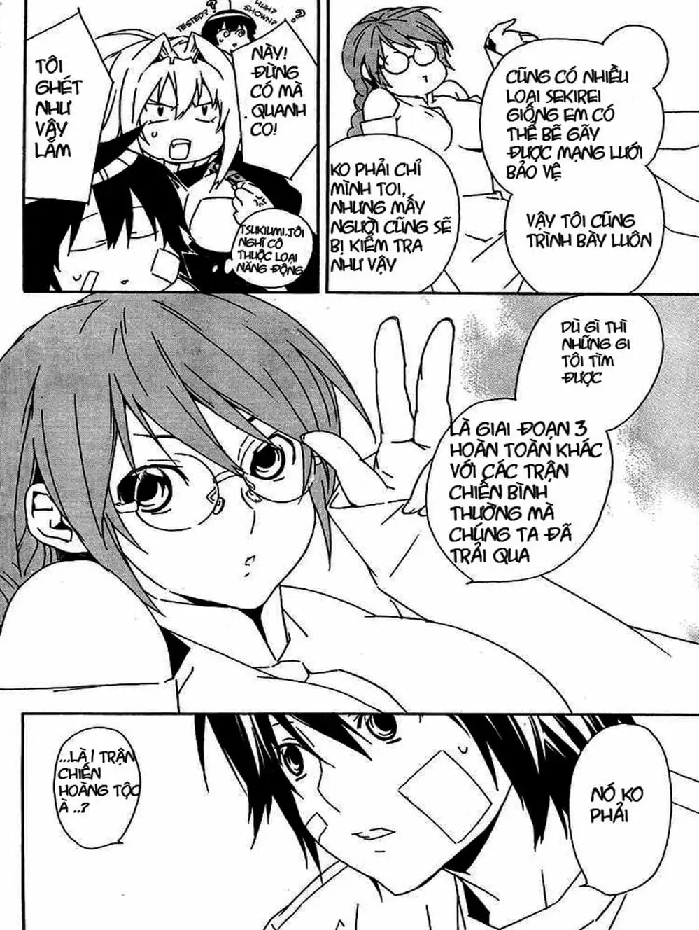 Truyện Tranh Sekirei trang 7