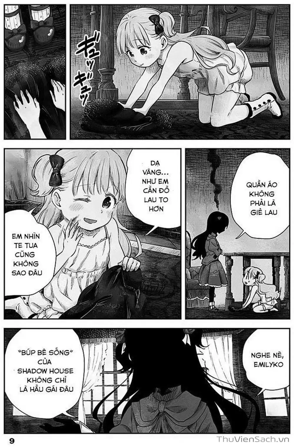 Truyện Tranh Gia Tộc Bóng Đêm - Shadows House trang 5