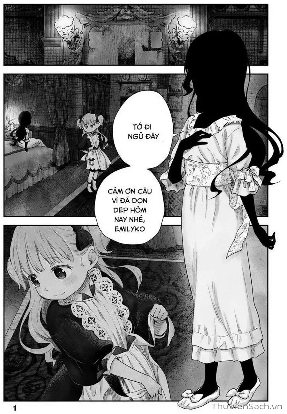 Truyện Tranh Gia Tộc Bóng Đêm - Shadows House trang 5