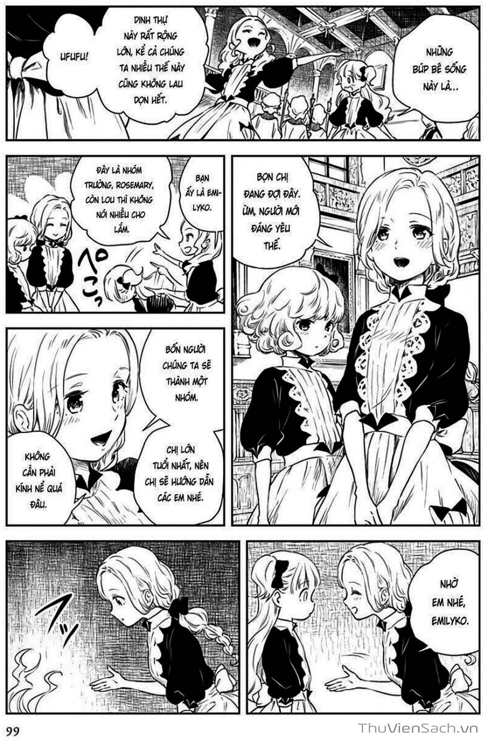 Truyện Tranh Gia Tộc Bóng Đêm - Shadows House trang 5