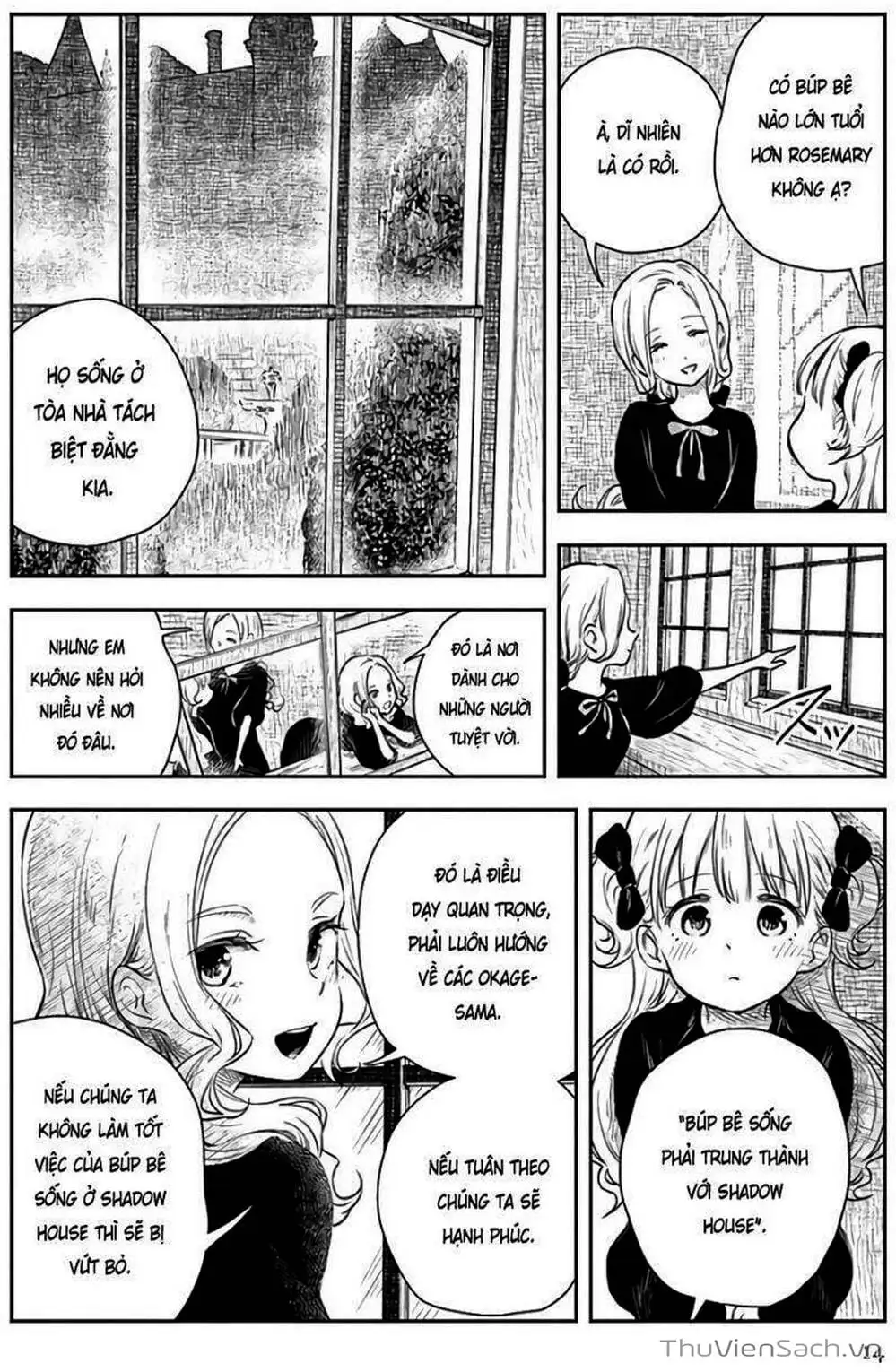 Truyện Tranh Gia Tộc Bóng Đêm - Shadows House trang 5