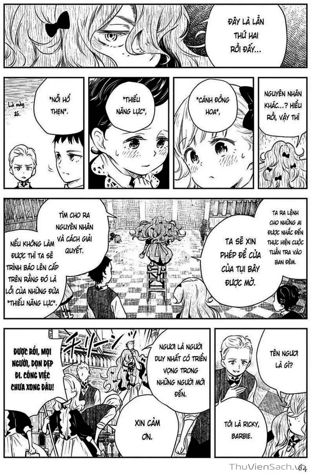 Truyện Tranh Gia Tộc Bóng Đêm - Shadows House trang 5