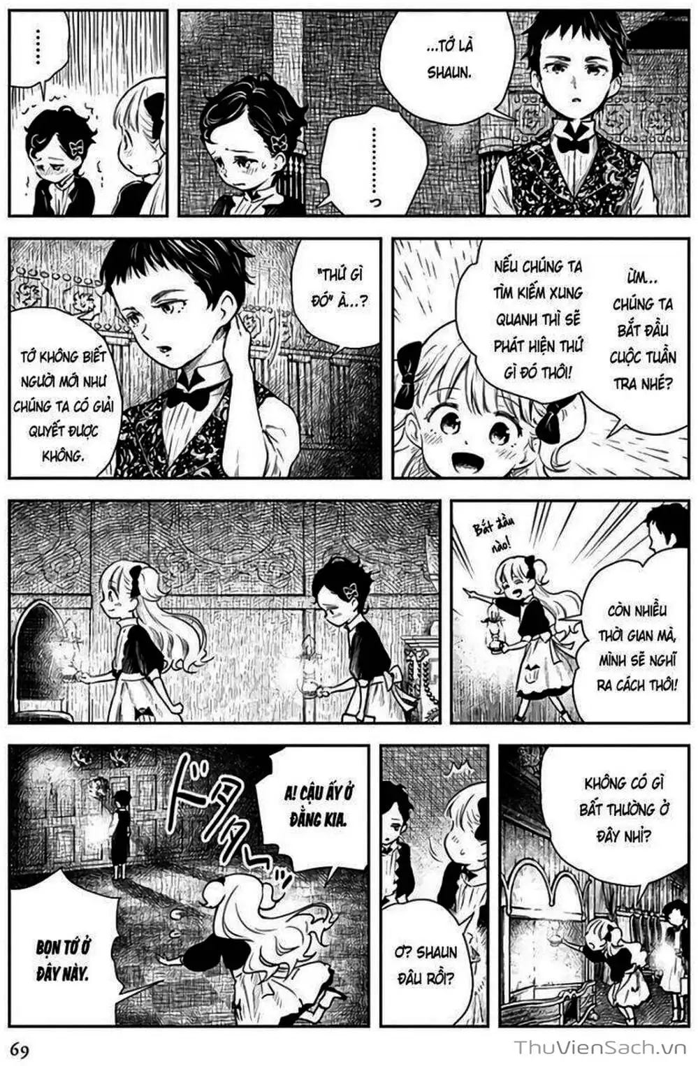 Truyện Tranh Gia Tộc Bóng Đêm - Shadows House trang 5