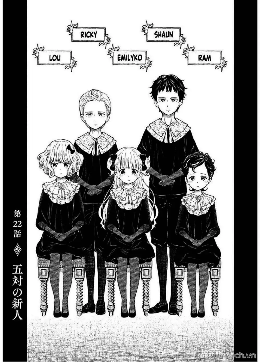 Truyện Tranh Gia Tộc Bóng Đêm - Shadows House trang 5