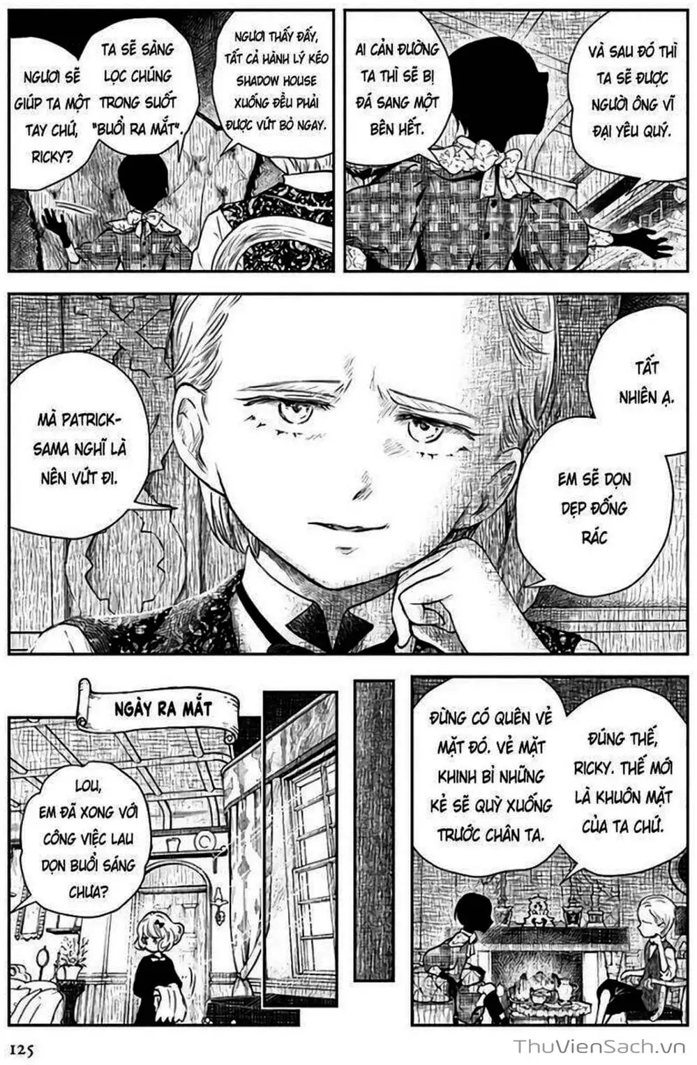 Truyện Tranh Gia Tộc Bóng Đêm - Shadows House trang 5