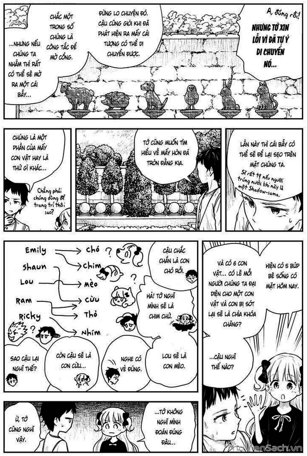 Truyện Tranh Gia Tộc Bóng Đêm - Shadows House trang 5