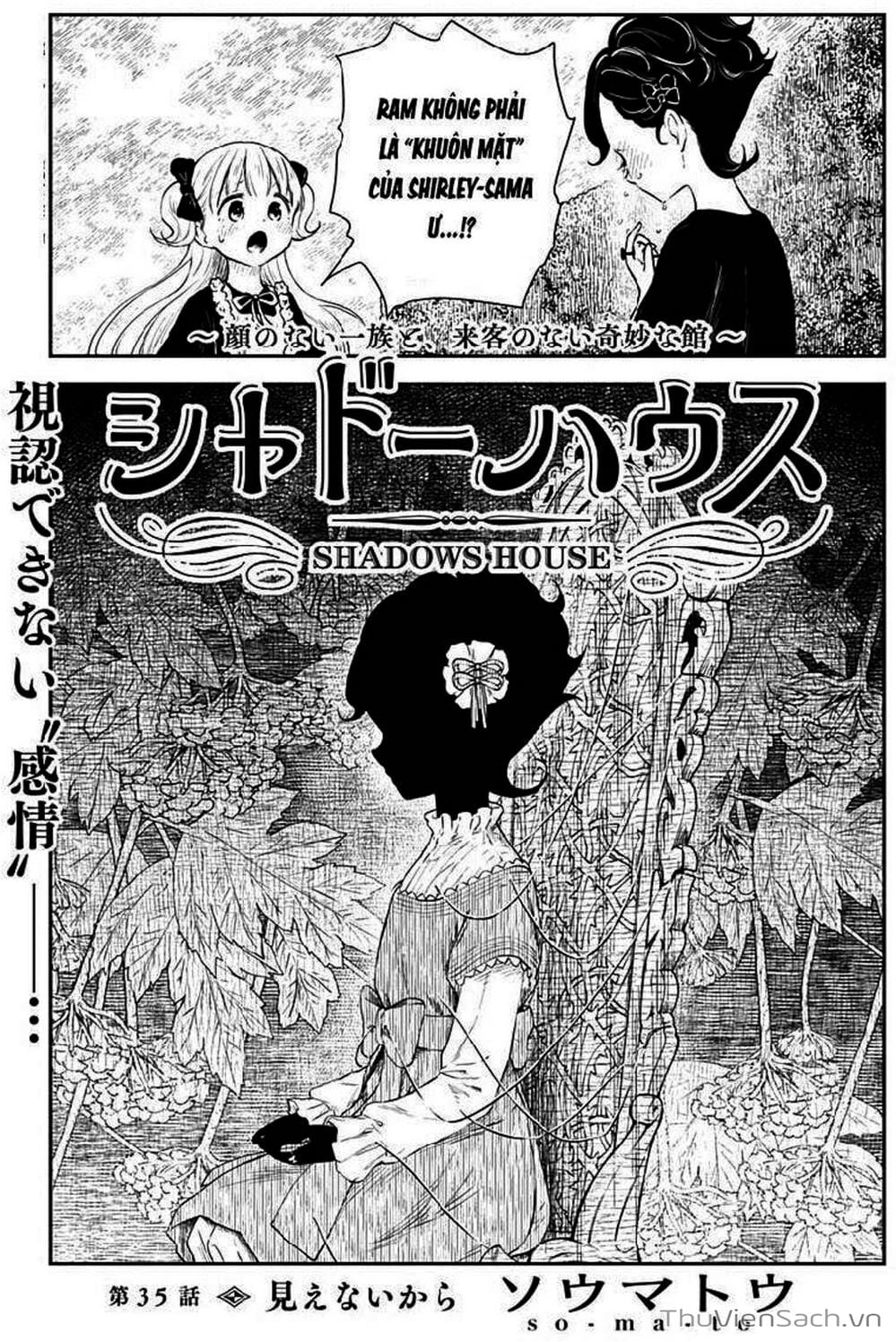 Truyện Tranh Gia Tộc Bóng Đêm - Shadows House trang 5