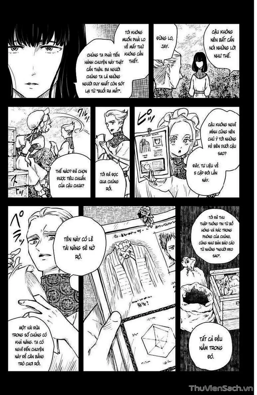 Truyện Tranh Gia Tộc Bóng Đêm - Shadows House trang 5