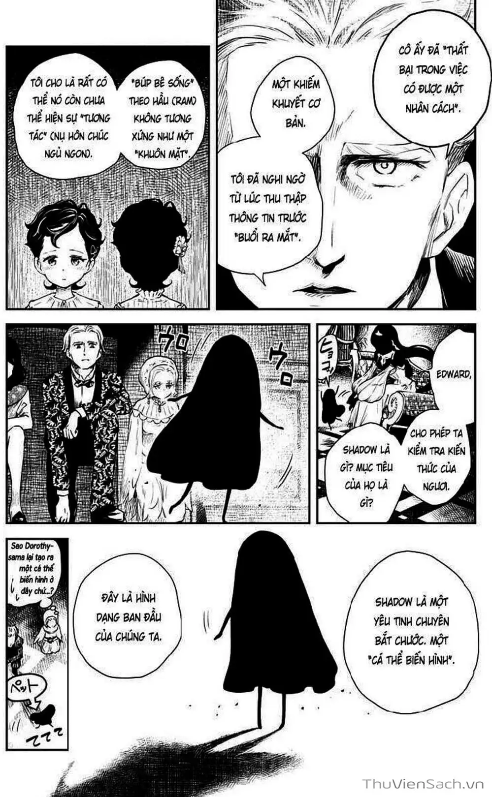 Truyện Tranh Gia Tộc Bóng Đêm - Shadows House trang 5