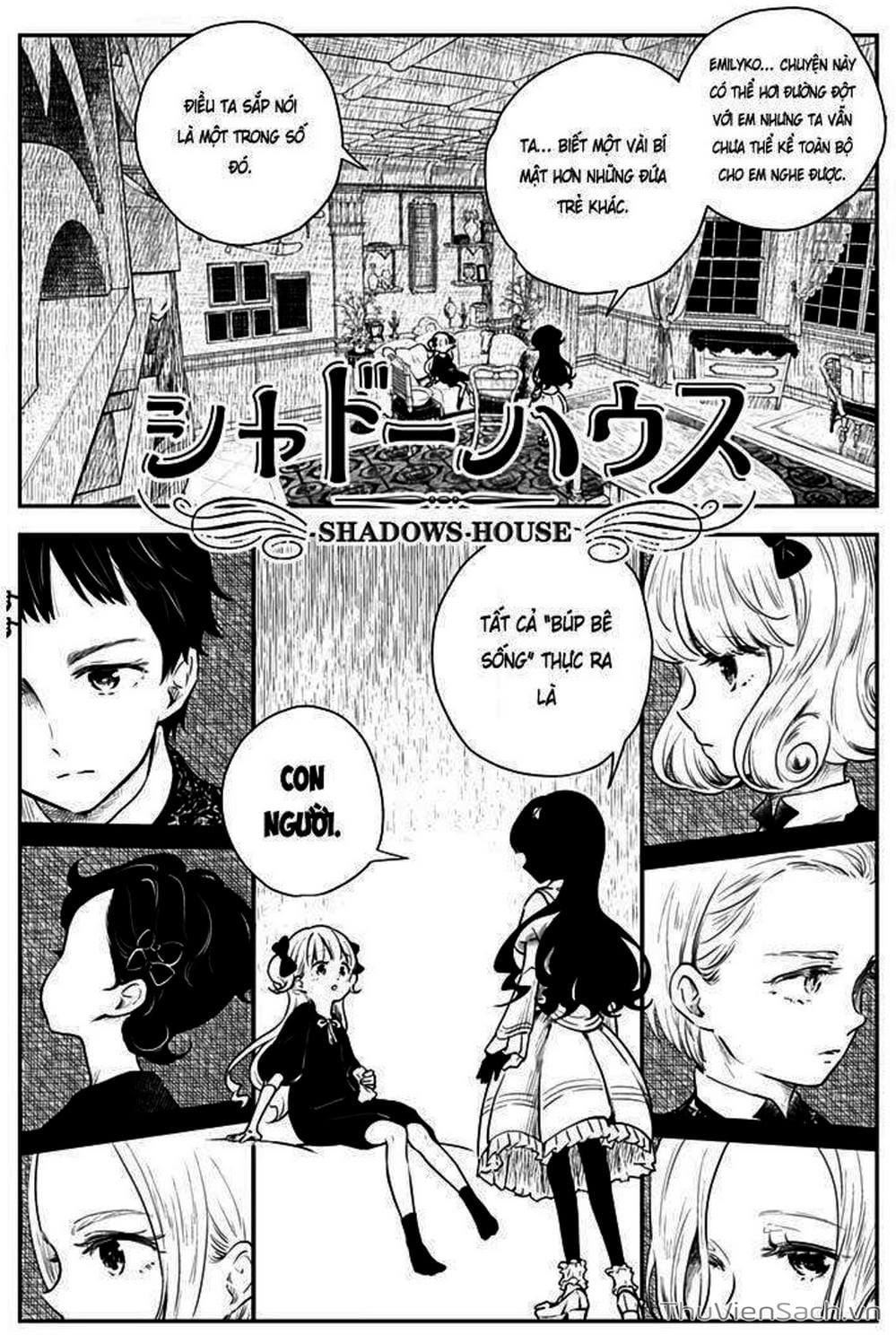 Truyện Tranh Gia Tộc Bóng Đêm - Shadows House trang 5