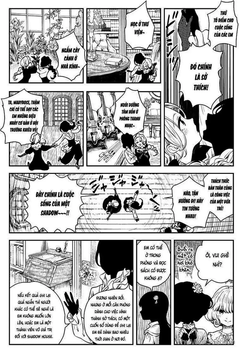 Truyện Tranh Gia Tộc Bóng Đêm - Shadows House trang 5